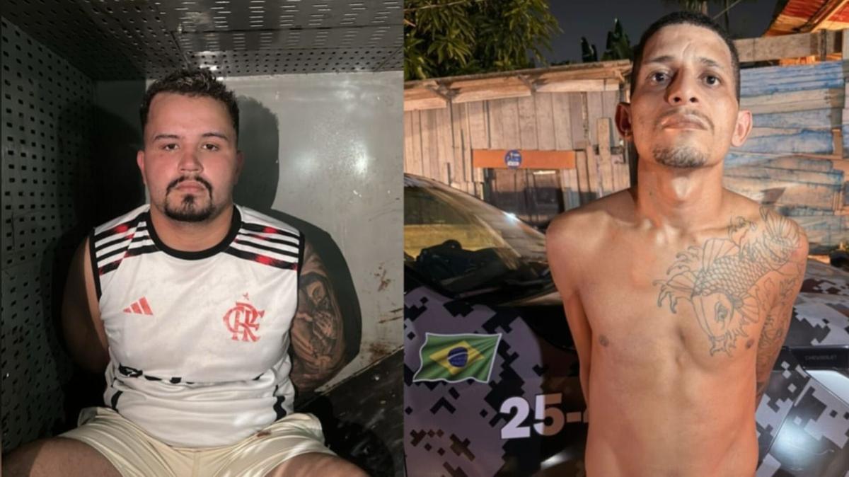 Policial baleado em Manaus durante preparação de comício no bairro Novo Israel; dois suspeitos foram presos.