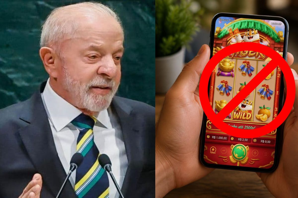 Presidente Lula durante anúncio de medidas sobre a suspensão das bets no Brasil