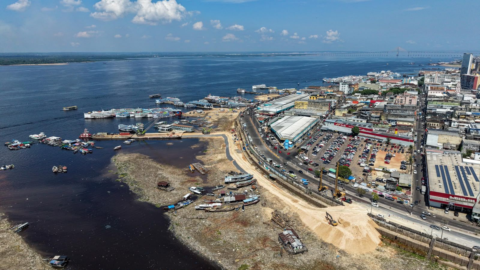 Obras do Porto da Manaus Moderna começam em Manaus