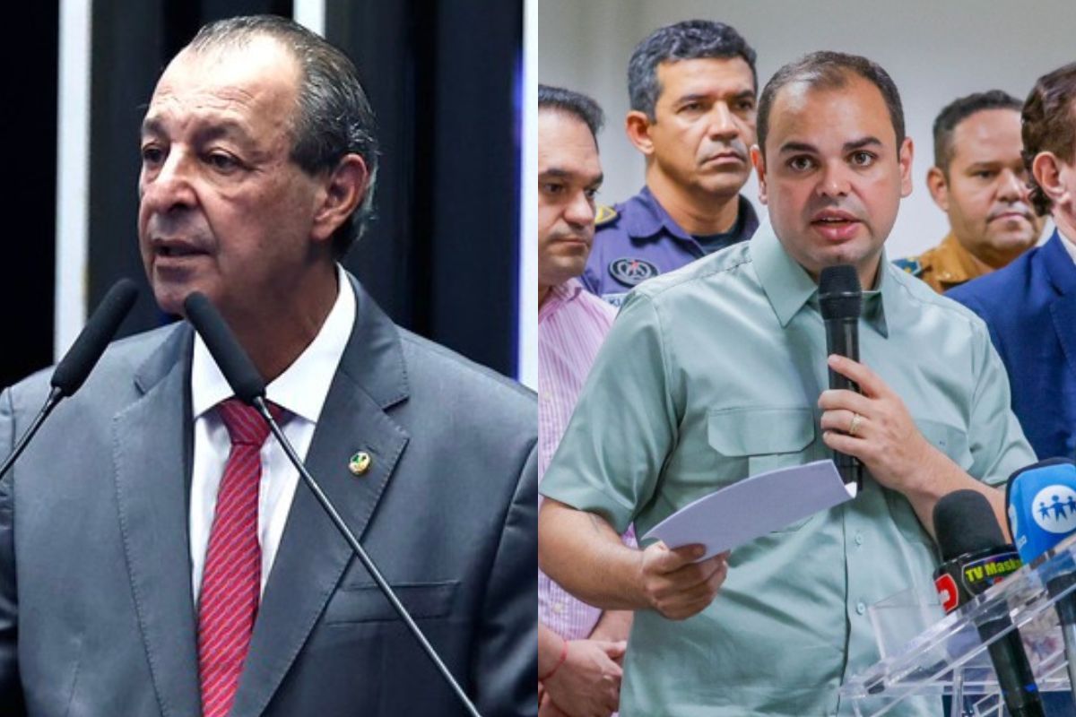 Pesquisa para o Governo do Amazonas mostra empate técnico entre Omar Aziz e Roberto Cidade.