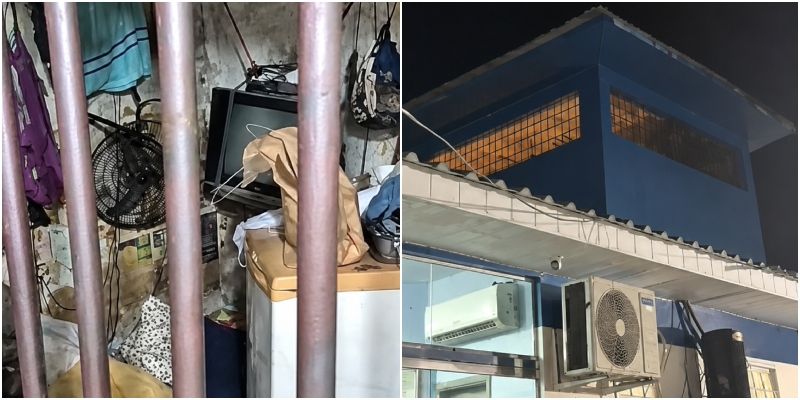 Tumulto na delegacia de Novo Airão foi controlado após presos atearem fogo em uma cela.